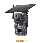 3MP 4G Solar Panelli GPS Black Light Fotokapan fotoğraf-1