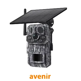 3MP 4G Solar Panelli GPS Black Light Fotokapan