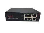 4+2 ports PoE switch (1-4 ports PoE desteği) 60W fotoğraf-1