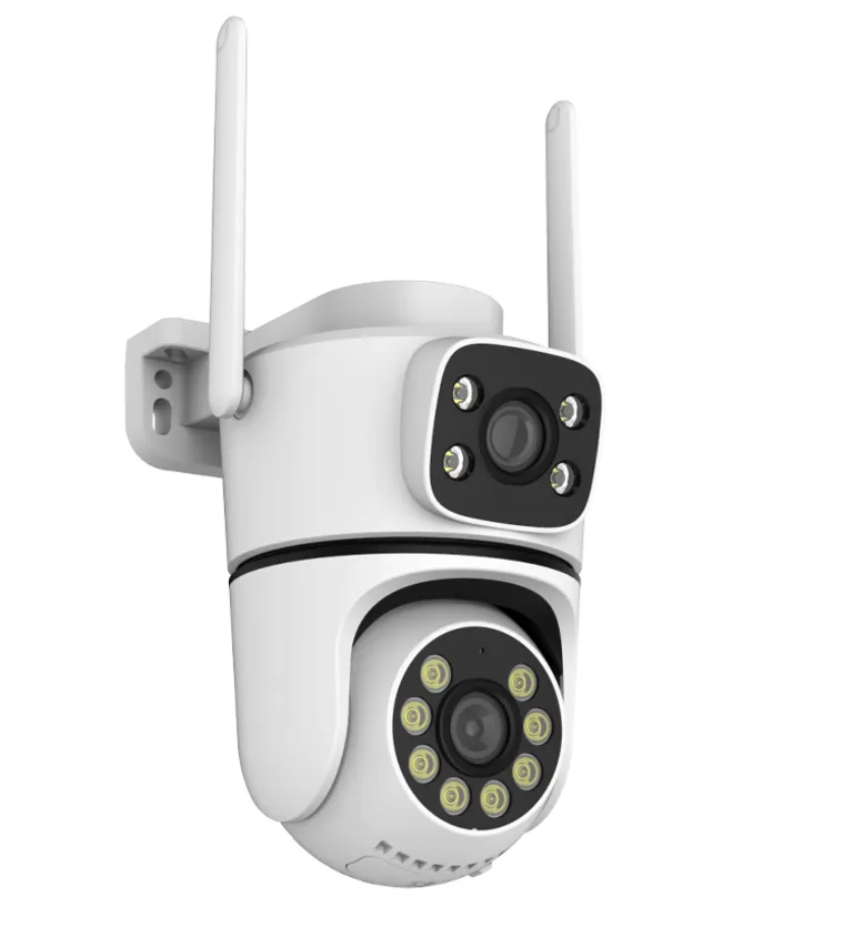4MP 2 Kameralı PTZ Wifi Kamera