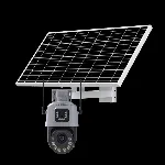 6MP 36X 7/24 KAYIT 2 KAMERALI 4G Sim Kartlı Kamera 90W 40AH Solar Panel fotoğraf-1