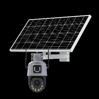 6MP 36X 7/24 KAYIT 2 KAMERALI 4G Sim Kartlı Kamera 90W 40AH Solar Panel