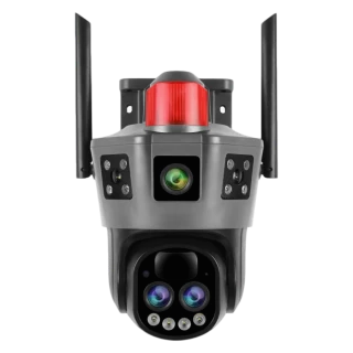 CN-122G Çift Lensli 4MP 4G Solar PT Kamera