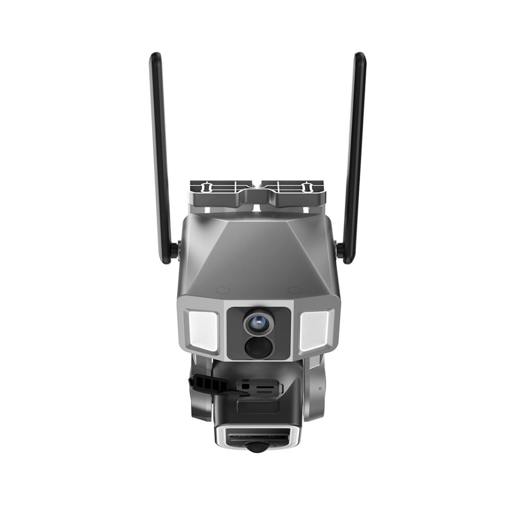 CN-201G-10X 2K Üç Lensli Düşük Güçlü 4G Solar PTZ Kamera