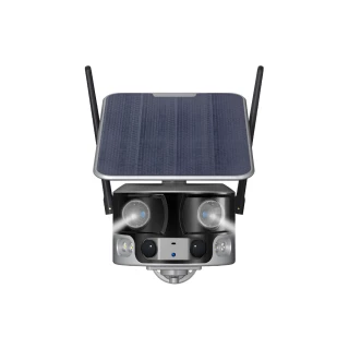 CN-203G-4K 4K/8MP 4G Panoramik Solar Enerjili Bataryalı Kamera 