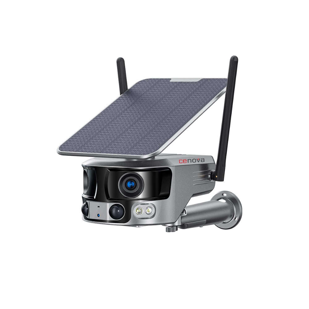 CN-203G-4K 4K/8MP 4G Panoramik Solar Enerjili Bataryalı Kamera 