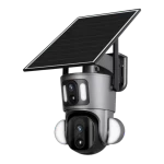 CN-415G 2K Çift Lensli Düşük Güçlü 4G Solar PTZ Kamera fotoğraf-2