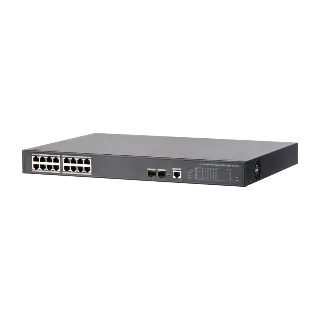 Dahua PFS4218-16GT-240 16-Port PoE Gigabit Yönetilen Switch