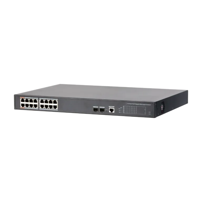 Dahua PFS4218-16GT-240 16-Port PoE Gigabit Yönetilen Switch