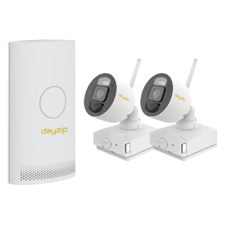 DZ-7208WP-KIT 8 Kanal Wireless Bataryalı Set