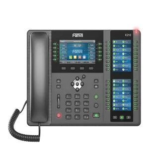 Fanvil X210 Renkli Ekran IP Telefon (POE)-Siyah