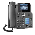 Fanvil X4G Renkli Ekran Gigabit IP Telefon (PoE)-Siyah fotoğraf-1