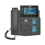 Fanvil X6U Renkli Ekran Gigabit IP Telefon (PoE)-Siyah fotoğraf-1