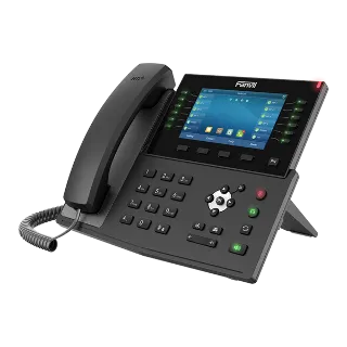 Fanvil X7C Renkli Ekran IP Telefon (POE)-Siyah