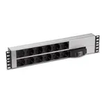 Formrack Sigortalı 12Li 19 Alüminyum Grup Priz fotoğraf-1