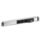 Formrack Sigortalı 3 Lü 19 Alüminyum Priz fotoğraf-1