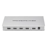 HDMI 4*1 MULTI-VİEWER HDMI Switch 4 in 1 Out with Quad MultiViewer fotoğraf-1