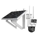 Hikvision DS-2DE2C400IWG-K/4G/C05S10 4 MP IR PT IP Solar Kamera fotoğraf-1