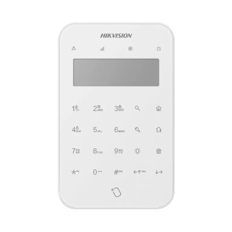 Hikvision DS-PK1-LT-WE LCD Tuş Takımı - Hırsız Alarm
