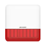 Hikvision DS-PS1-E-WE Dış Ortam Siren - Hırsız Alarm Kırmızı fotoğraf-1