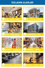 4MP IP Dahili Sesli ve Gece Renkli 4 Kameralı IP Full Hazır Set | IP-1009-4 fotoğraf-5