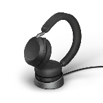 Jabra Evolve2 75 Link380a MS Stereo Black (Şarj Üniteli) fotoğraf-1
