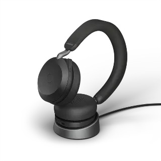 Jabra Evolve2 75 Link380a MS Stereo Black (Şarj Üniteli)