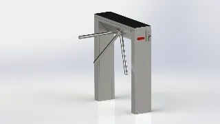 Jetonlu Çift Ayak Turnike AK-101J