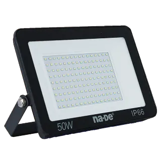 Nade T9965050000 Grassias Slim 50W 6500K Led Projektör, Siyah Kasa