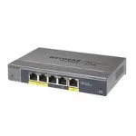 NetGear GS105PE-10000S 5 Portlu 10/100/1000 Gigabit PoE pass through Tak Çalıştır Switch fotoğraf-1
