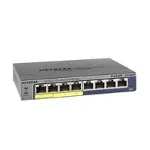 NetGear GS108PE-300EUS 8 Portlu 10/100/1000 Gigabit ProSafe Switch, 4 PoE Port (53W) fotoğraf-1