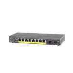 NetGear GS110TP-300EUS 8 Portlu 10/100/1000 Gigbit Switch, 2 SFP, 8 Port PoE (46W) fotoğraf-1
