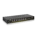 NetGear GS310TP-100EUS 8 Portlu 10/100/1000 Gigabit 2 dahili SFP portu, 8 port PoE+ (55W) fotoğraf-1