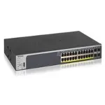 NetGear GS728TP-200EUS 24 Portlu 10/100/1000 Gigabit 4 dedicated SFP Port, 24 Port PoE (192W) fotoğraf-1