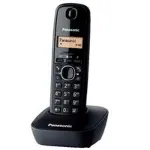 Panasonic Kx Tg1611 Dect Telefon Siyah_Gri fotoğraf-1