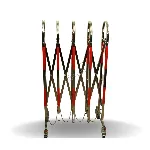 Paslanmaz Çelik Katlanabilir Akordiyon Bariyer fotoğraf-1