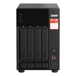 QNAP TS-473A-8GB RAM 4 Hdd Yuvalı Tower NAS