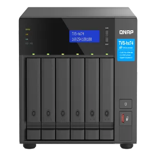 QNAP TVS-h674-i5-32GB RAM 6 Hdd Yuvalı Tower NAS