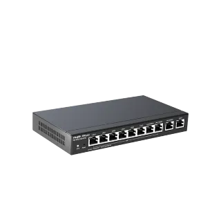 Reyee RG-EG310GH-P-E 10 Portlu Router, Web Yönetilebilir, 300 Kullanıcı, 8 Port PoE(110W)