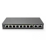 Reyee RG-ES110D-P 10 Portlu, 10/100 Fast Ethernet, Tak Çalıştır Switch, 2 Gigabit Uplink, 8 Port PoE+ (110W) fotoğraf-1