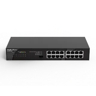 Reyee RG-ES116G 16 Portlu, 10/100/1000 Gigabit, Tak Çalıştır, Çelik Kasa