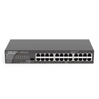 Reyee RG-ES124GD 24 Portlu, 10/100/1000 Gigabit, Tak Çalıştır, Çelik Kasa