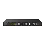 Reyee RG-ES126S-P 26 Portlu, 10/100 Fast Ethernet, Tak Çalıştır Switch, 1 Gigabit Uplink, 1 Gigabit Combo, 24 Port PoE+ (370W) fotoğraf-1