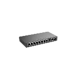 Reyee RG-ES210GS-P 10 Portlu, 10/100/1000 Gigabit, Yönetilebilir Switch, 1 Gigabit Uplink, 1 Gigabit Combo, 8 Port PoE+ (120W) fotoğraf-1