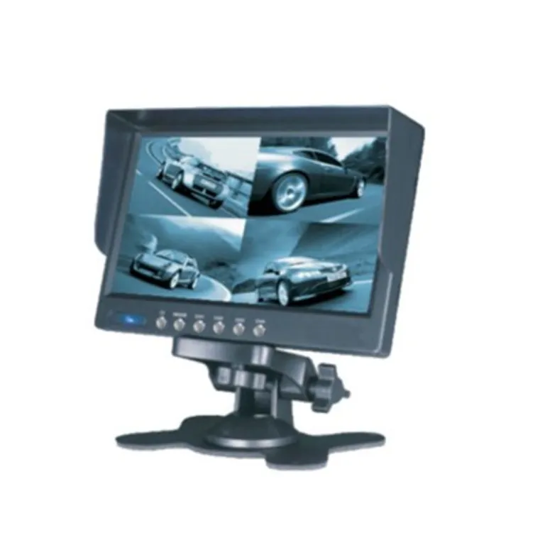 Tecnosec OK – 704 7 inç Dijital Ekran TFT LCD 4 Kanal Quadlı Monitör