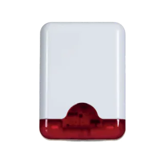 Teknim VAS-741RX Kırmızı Pencereli Harici Siren