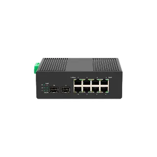 Tiandy EPS-END1008G-2SFP 4G+2SFP L2 Yönetilebilir Endüstriyel PoE Switch