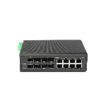 Tiandy EPS-END1008G-8SFP 8GE+8SFP L2 Yönetilebilir Endüstriyel PoE Switch fotoğraf-1