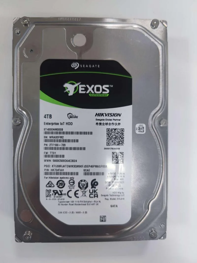 Hikvision (EOL)DS-AIoT HDD HK724TAH/4T*1 - Hibrit kayıt cihazı