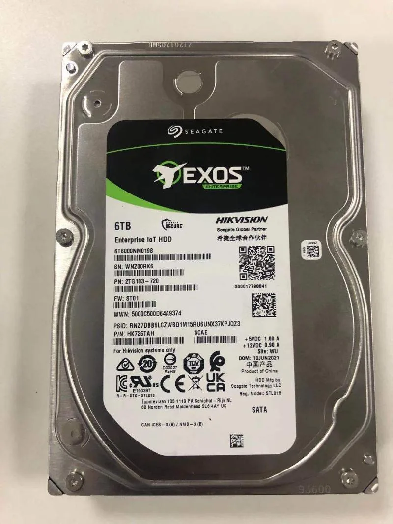 Hikvision (EOL)DS-AIoT HDD HK726TAH/6T*1 - Hibrit kayıt cihazı